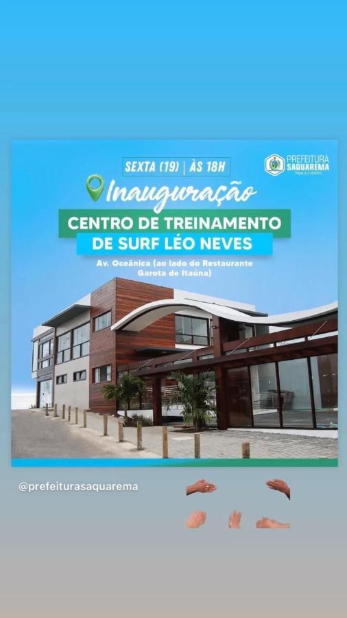 Apartamento Frente Ao Mar 萨夸雷马 外观 照片